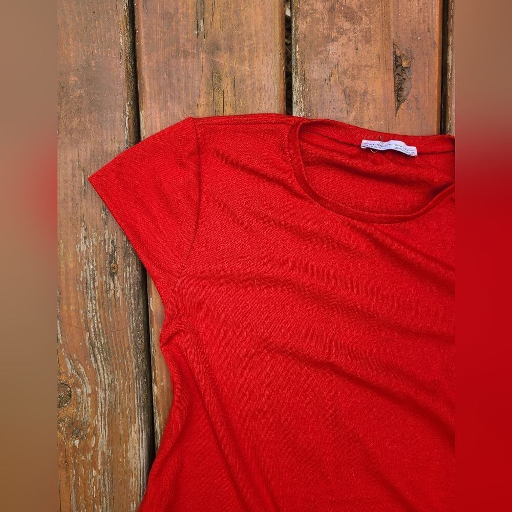 Zara cute red dress S worn once - Picture 3 of 6